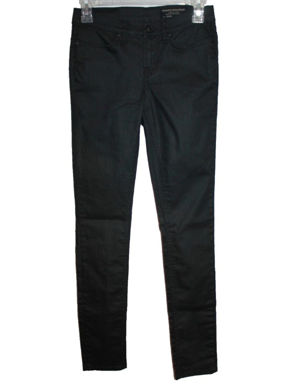 AllSaints Women's Black Denim Jack's Place Skinny Jeans Size 26 (26x29)